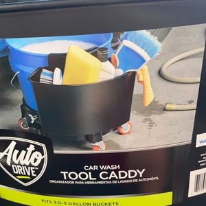 Car wash caddy’s for side of buckets.